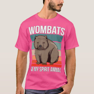 Camiseta Wombats É O Meu Espírito Animal, O Morcego Da Aust