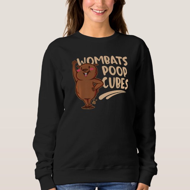Camiseta Wombats Poop Cubes For A Wombats (Frente)