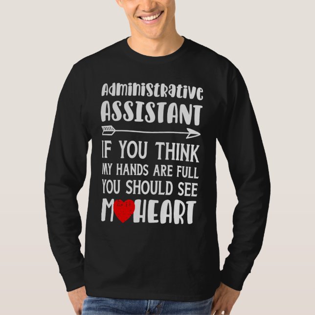 Camiseta Women Administrative Assistant (Frente)
