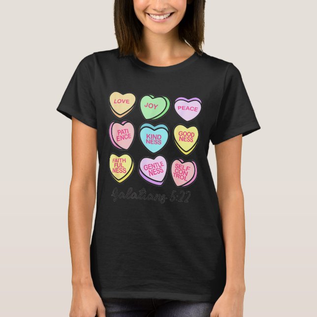 Camiseta Women Christian Valentine Galatians Conversation H (Frente)