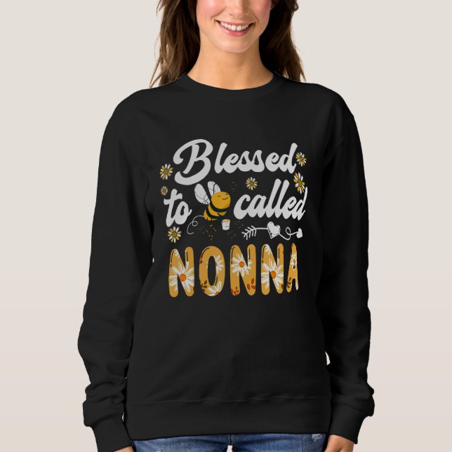 Camiseta Women Family Matching Blessed to be called Nonna M (Frente)