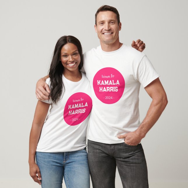 Camiseta Women For Harris 2024 (Unissex)