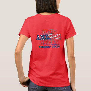 Camiseta Women for Trump - Keep America Excelente Trump 202
