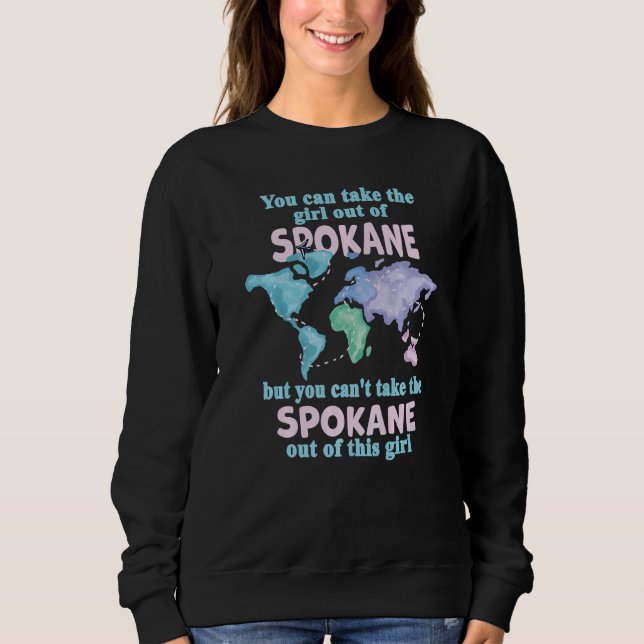 Camiseta Women from Spokane  Girl From Spokane Washington (Frente)