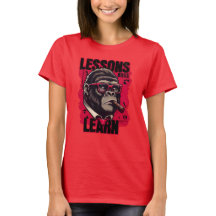 Women Gorilla Boss Lessons Learn T Shirt 
