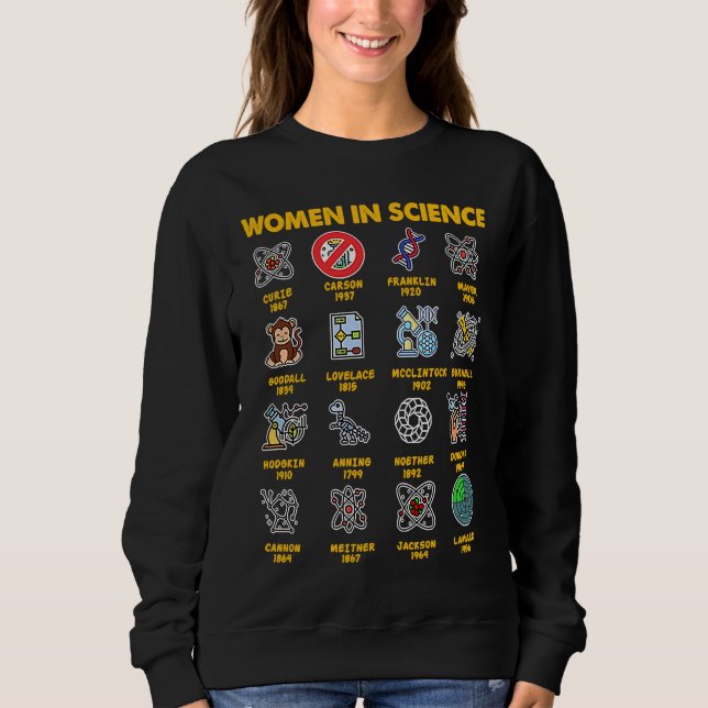 Camiseta Women in Science (Frente)