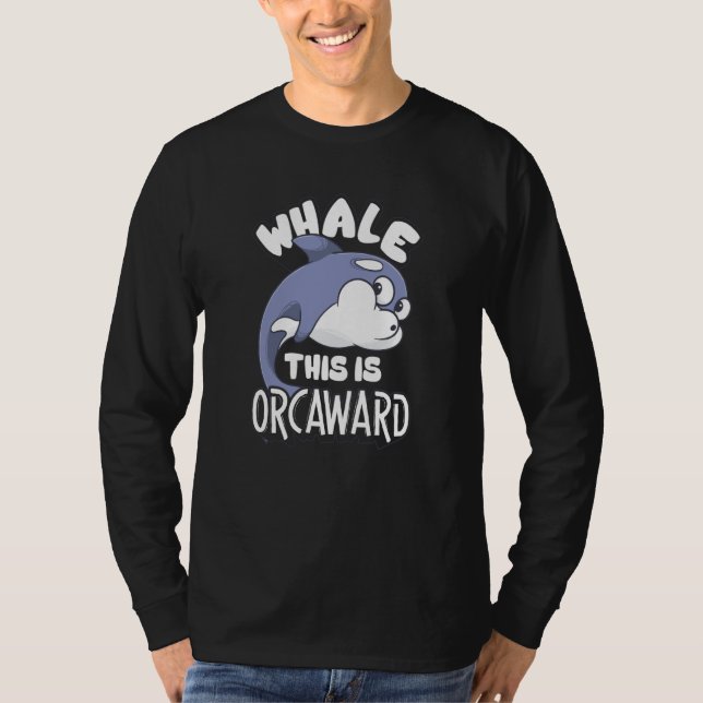 Camiseta women men apparel animals whale orca (Frente)