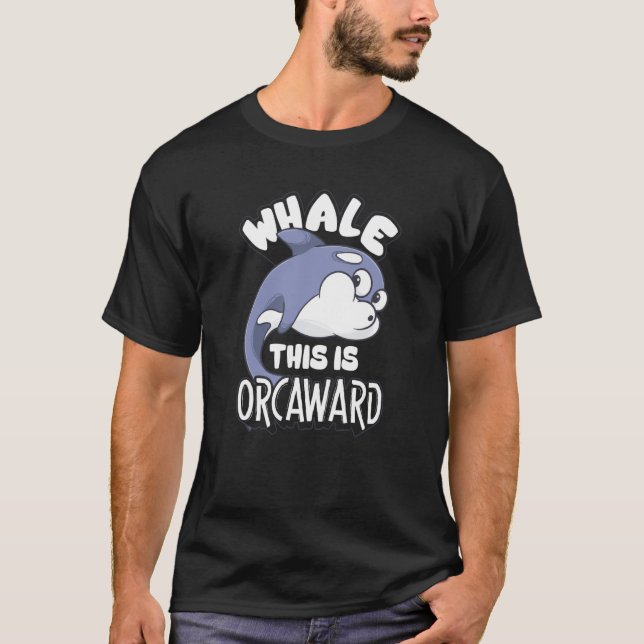 Camiseta women men apparel animals whale orca (Frente)