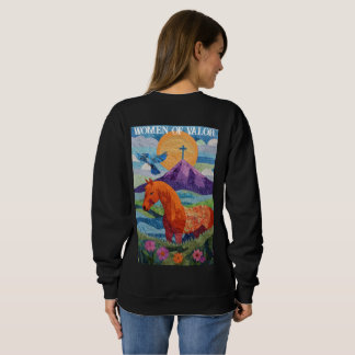 Camiseta Women of Valor Quilt, Women's Sweatshirt