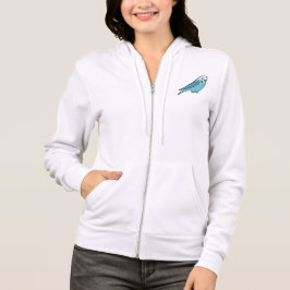Camiseta Women’s Hoodie with Boy Parakeet