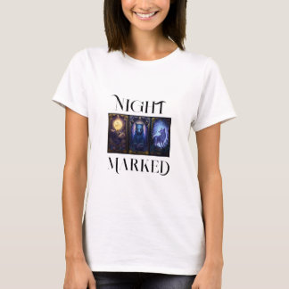 Camiseta Women’s Nightmarked tee with gorgeous tarot cards