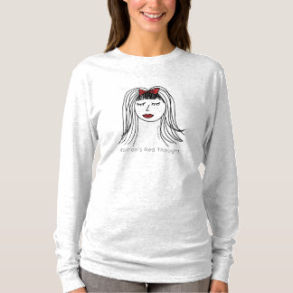 Camiseta Women’s Red Thought — Yuraima Rangel | CNY Product