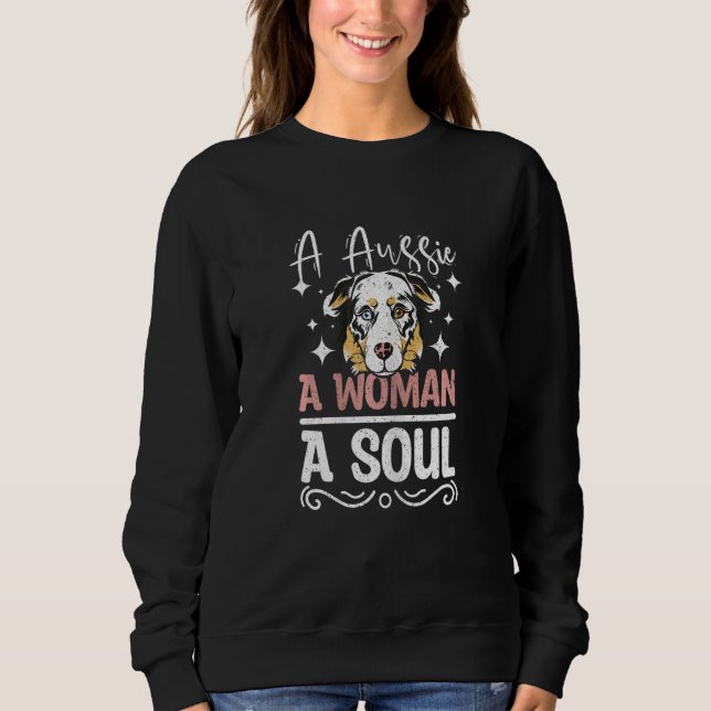Camiseta Womens A Aussie A Woman A soul (Frente)