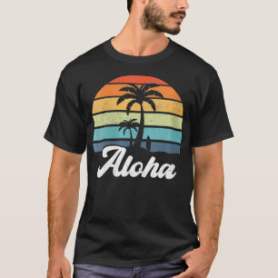 Camiseta Womens Aloha Hawaii Ilhas Palm Beach Su
