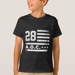 Camiseta Womens Aoc 2028 A.o.c. 2028 Para Presidente Americ