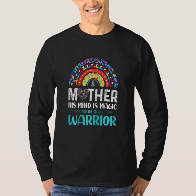 Camiseta Womens Asperger Mother Autism (Frente)