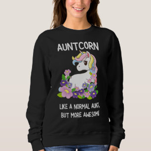 Camiseta Womens Auntcorn Unicorn Costume tia 1
