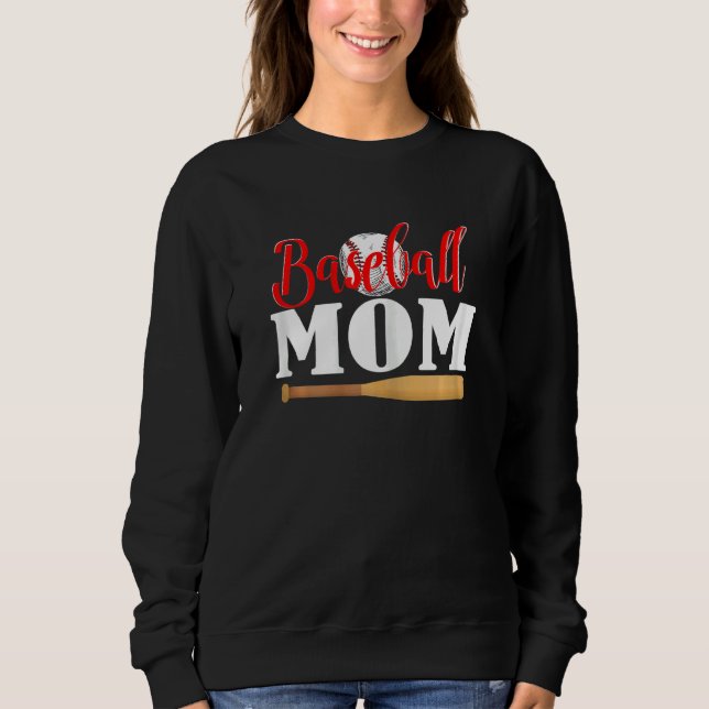 Camiseta Womens Baseball Mom Mother's Day (Frente)