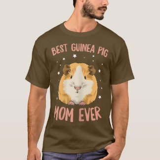 Camiseta Womens Best guinea pig mom ever Design for a Guine
