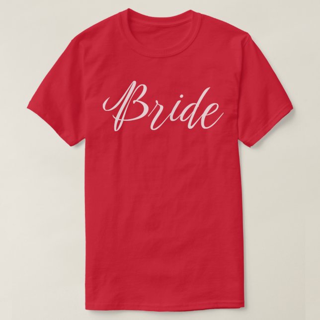 Camiseta Womens Bride 1375 (Frente do Design)