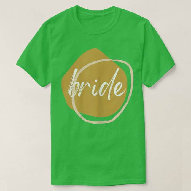 Camiseta Womens BRIDE EQUIPE CORRESPONDENTE BRIDE para a pa (Frente do Design)