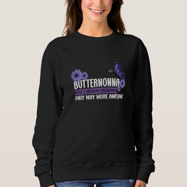 Camiseta Womens Butternonna like a Grandma only Nonna (Frente)