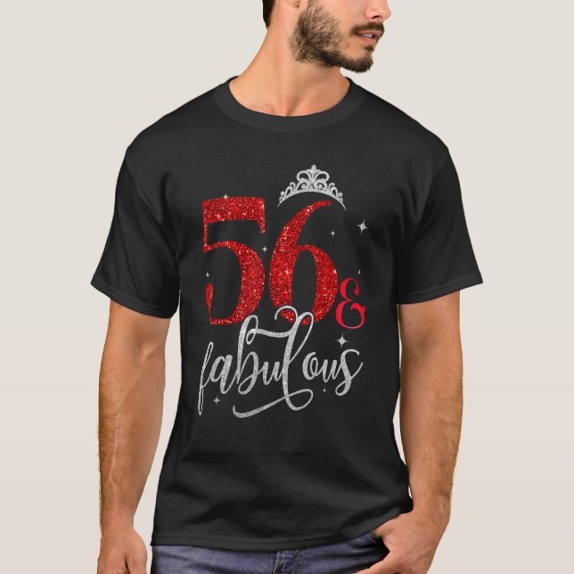 Camiseta Womens Chapter 56 Est 1966 56 Years Old 56th Birth (Frente)