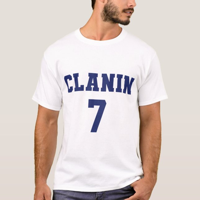 Camiseta Womens Clanin 7 Marinho Azul (Frente)