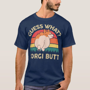 Camiseta Womens Corgi Adivinha Que Bumbum Corgi Cute Corgi