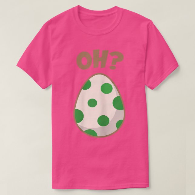 Camiseta Womens Cute Egg  Oh  (Frente do Design)