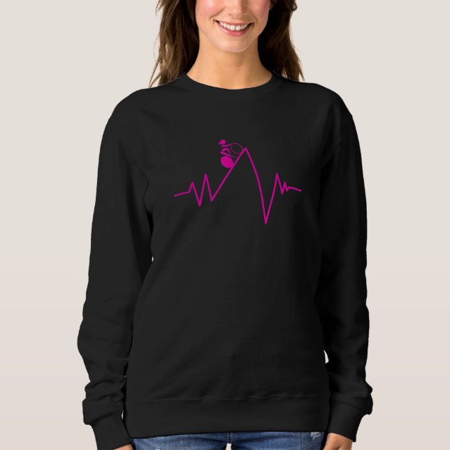 CAMISETA WOMENS CYCLIST HEARTBEAT (Frente)