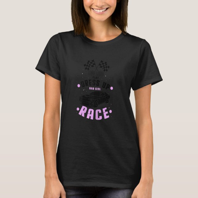 Camiseta Womens Dirt Track Racing Designs for Race Track an (Frente)
