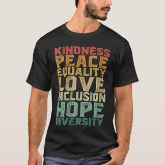 Camiseta Womens Diversity Inclusion Equality Black History 
