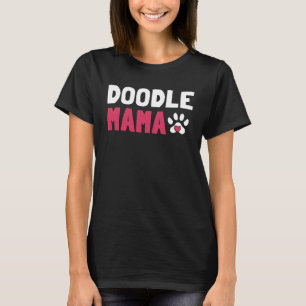 Camiseta Womens Doodle Mama Labradoodle Goldendoodle