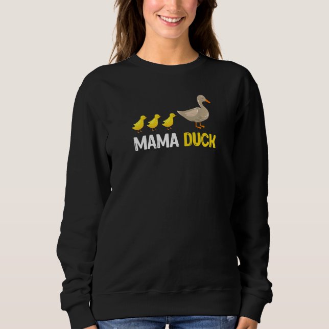 Camiseta Womens  Duck  Mama Duck Ducks (Frente)