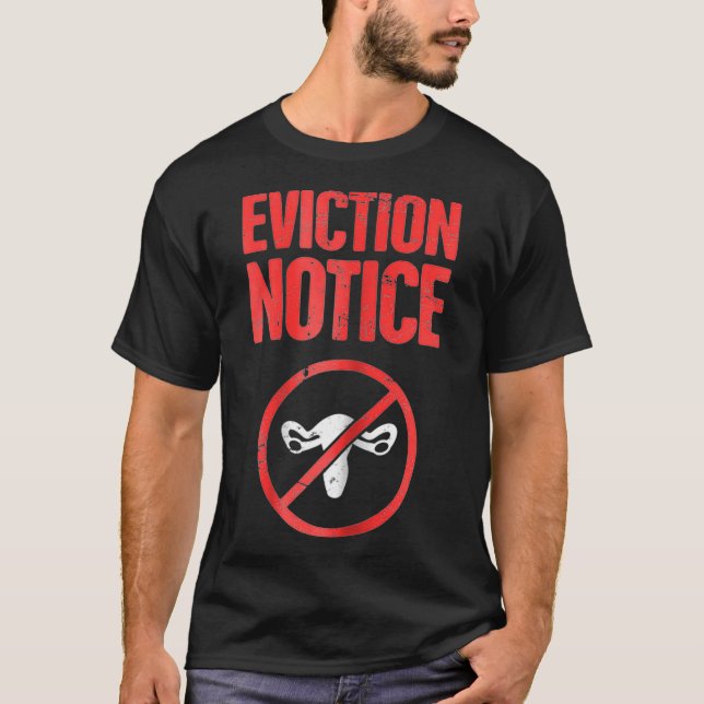 Camiseta Womens Eviction  Recovery Present for a Hysterecto (Frente)