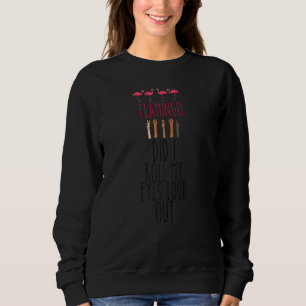 Camiseta Womens Flamingo Sarcascata Citação Rosa Flamingos