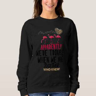 Camiseta Womens Flamingo Sarcascata Citação Rosa Flamingos