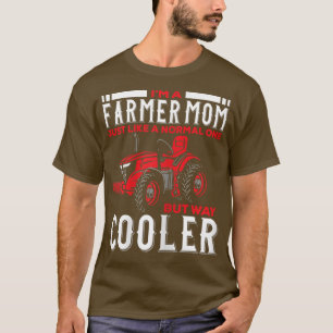 Camiseta Womens Funny Farm Lover Mom Tractor Graphic Mother
