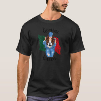 Camiseta Womens Gemini Queen Mexican Queen Woman From Mexic