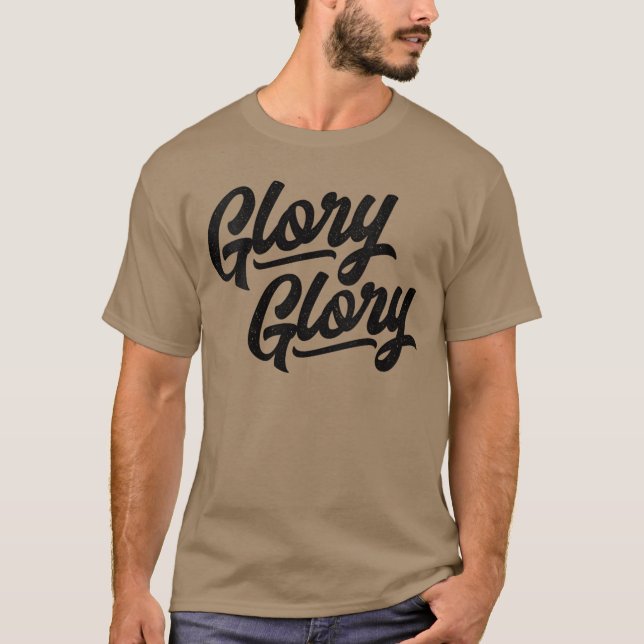 Camiseta Womens Glory Glory Georgia Rally Fight Song VNeck  (Frente)