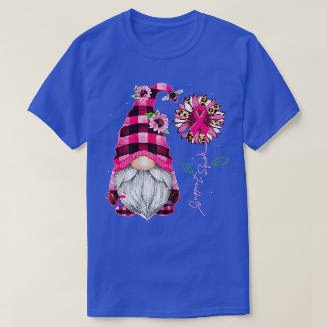 Camiseta Womens Gnomo Suporta Esquadra Leopard Warrior (Frente do Design)