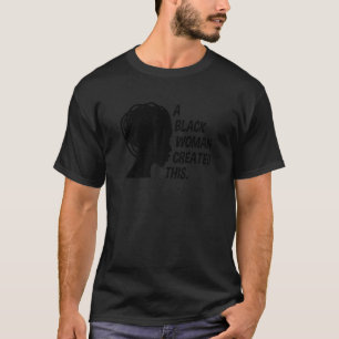 Camiseta Womens God Says I Am Gorgeuos Black Beauty Juntee
