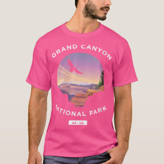Camiseta Womens Grand Canyon Arizona o Parque Nacional dos 