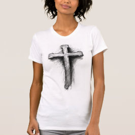 Camiseta Women's Graphic Christian Cross Tee Shirt