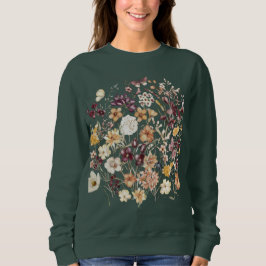 Camiseta Women's GREEN Crew Sweatshirt – Cozy & Stylish Pul