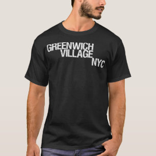 Camiseta Womens Greenwich Village NYC, Nova Iorque Gear