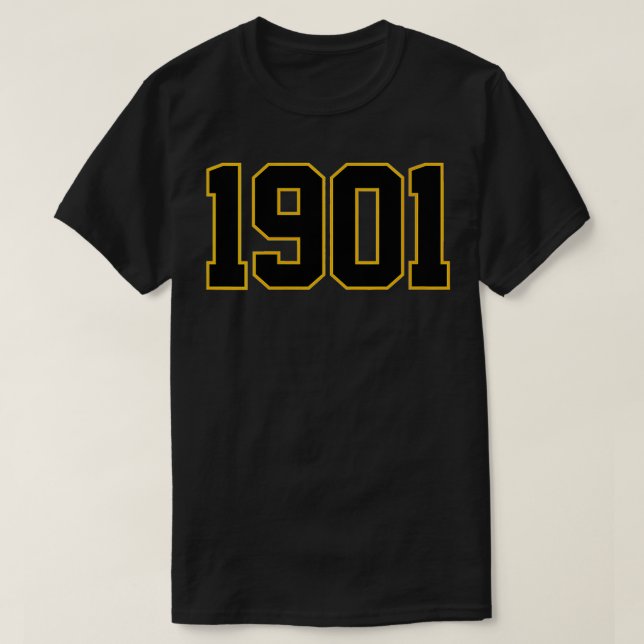 Camiseta Womens HBCU Black College fundou 1901 Grambling L (Frente do Design)