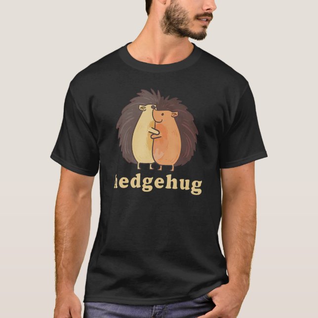Camiseta Womens Hedgehog Valentine Hedgehog Costume  Hedgeh (Frente)