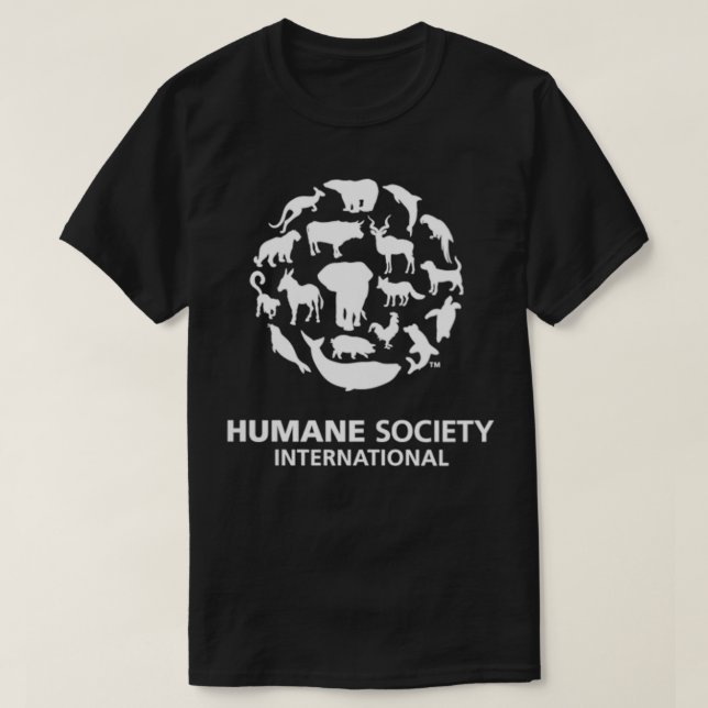 Camiseta Womens Humane Society International VNeck (Frente do Design)